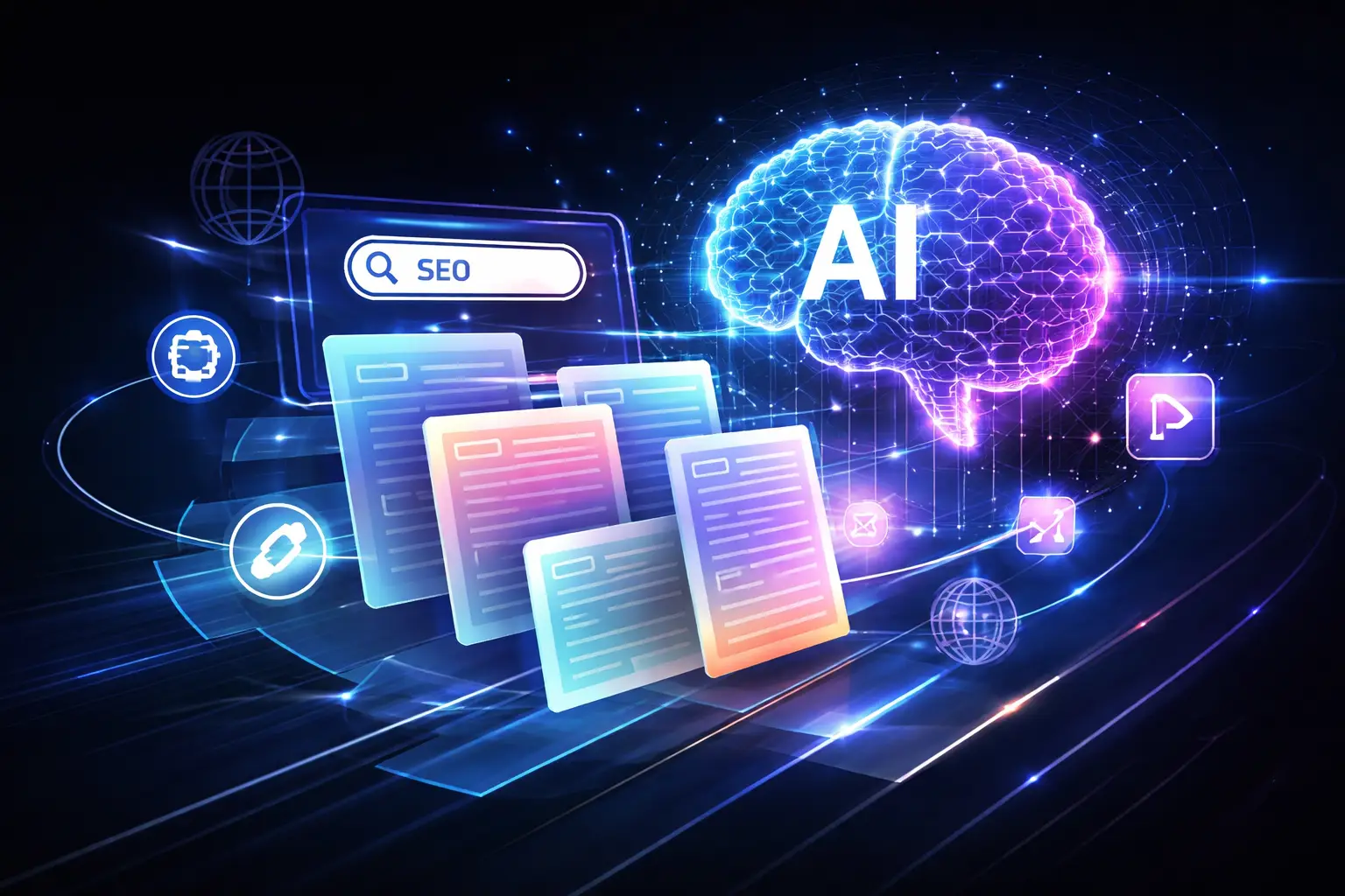 SEO mazmun awtomatlaşdyrma platformasy üçin AI mazmuny