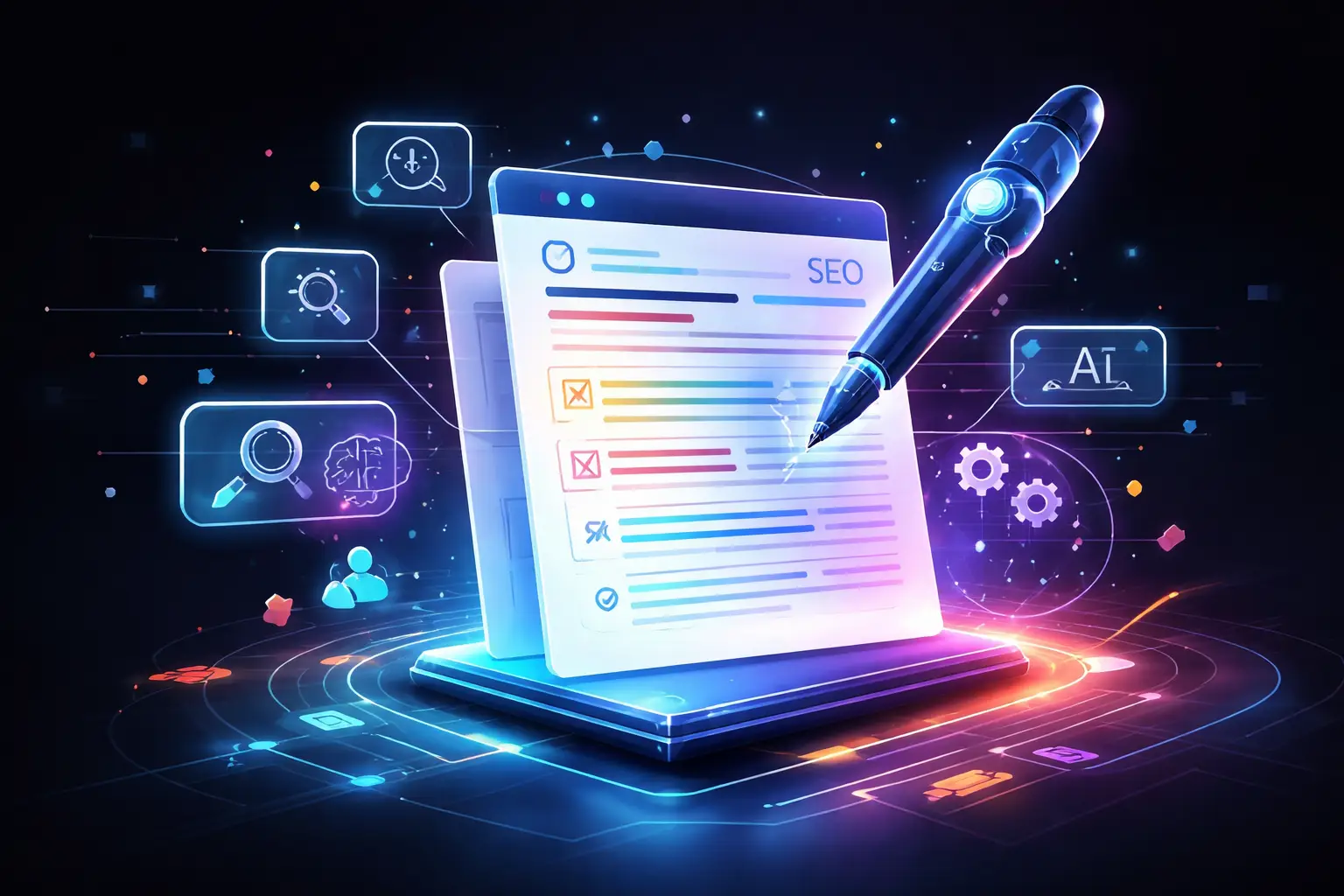 SEO optimallaşdyrylan blog ýazgylary üçin akylly mazmun