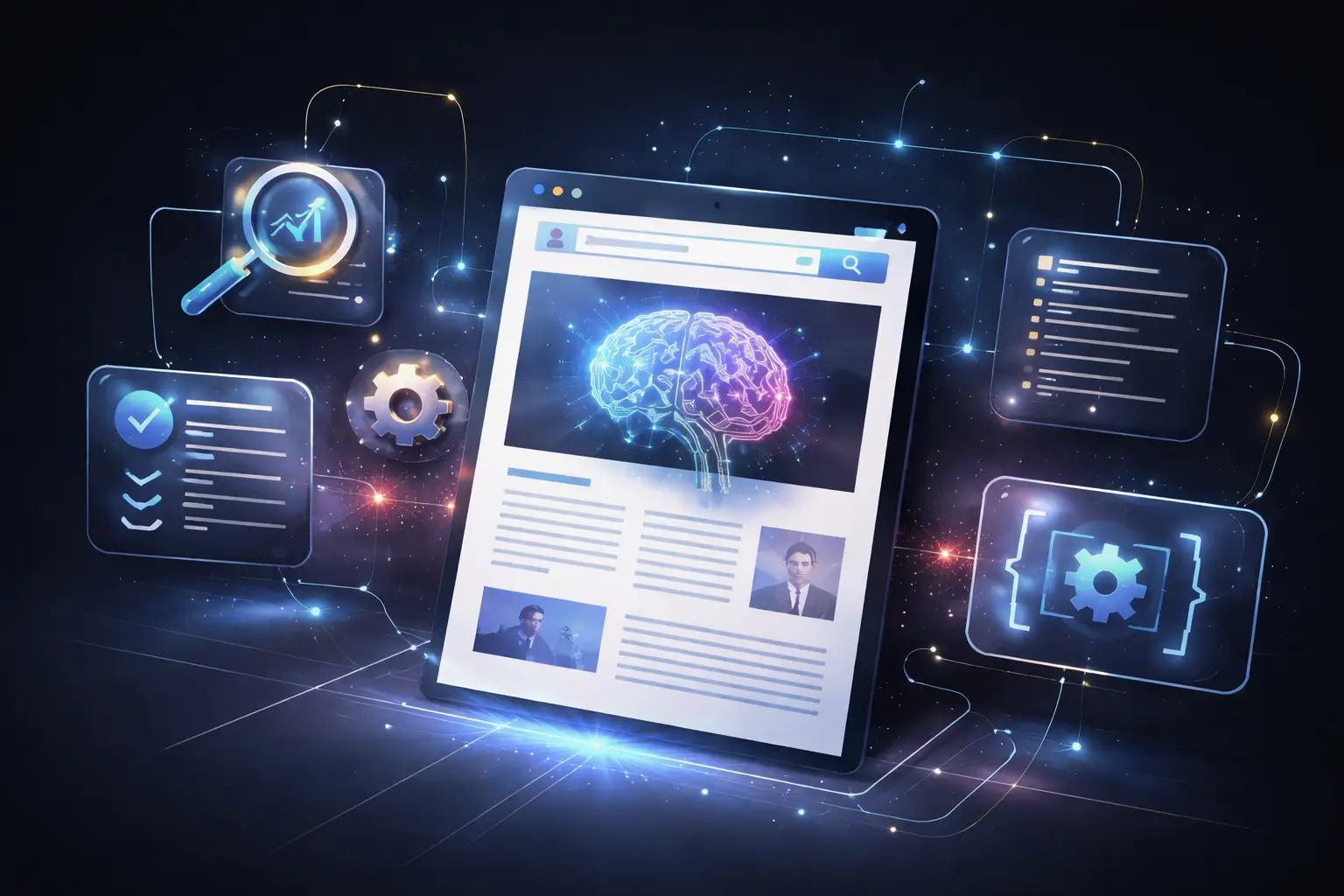Plateforme d’opérations de contenu SEO pour publier