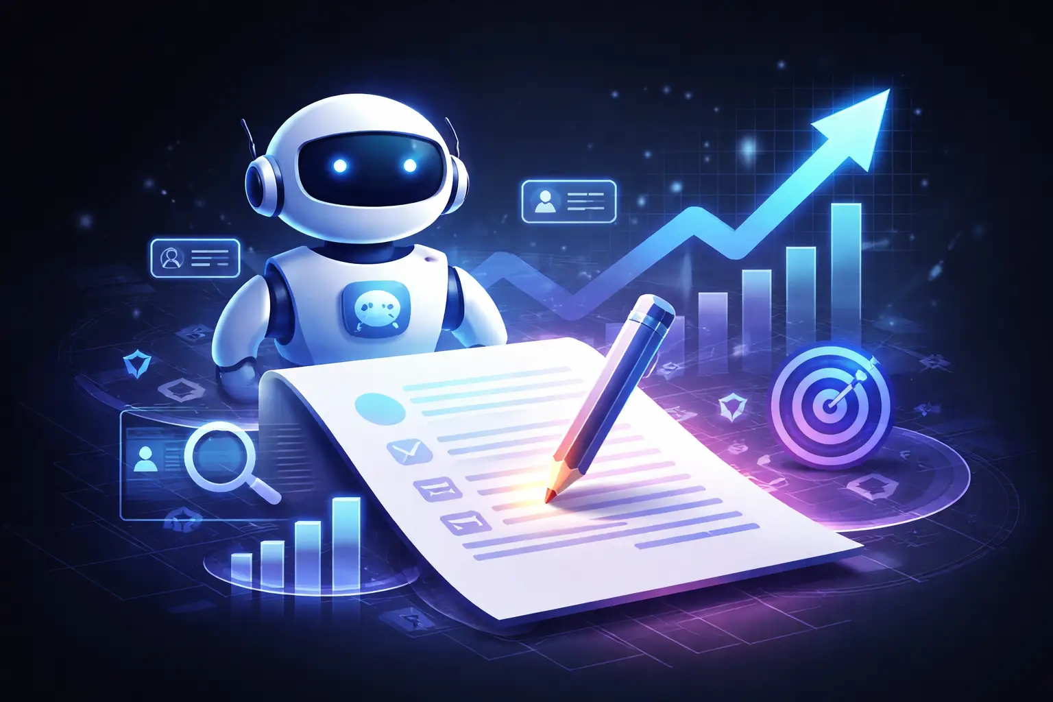AI SEO कंटेंट जनरेटर से वेबसाइट रैंक में सुधार