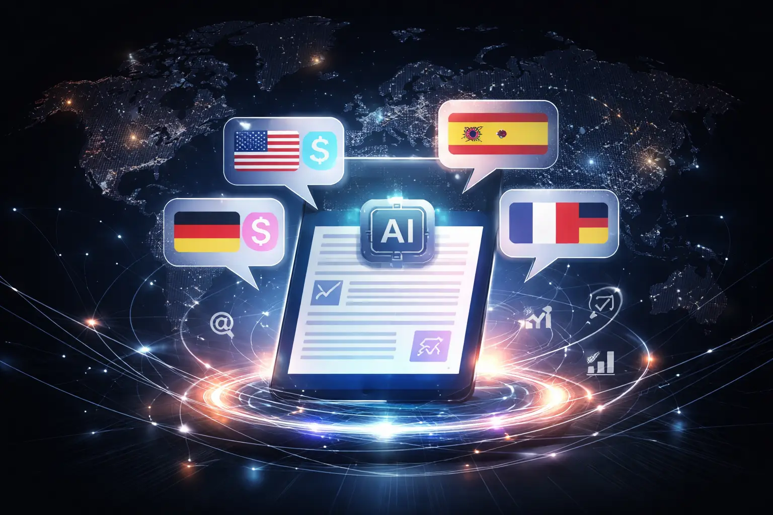 Generador de contenido SEO multilingüe para empresas globales