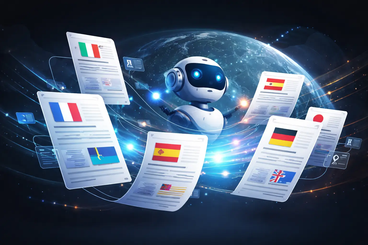 Generatore di contenuti SEO multilingua per aziende