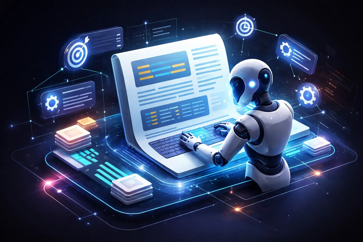 AI blog writing tool for scalable SEO content production